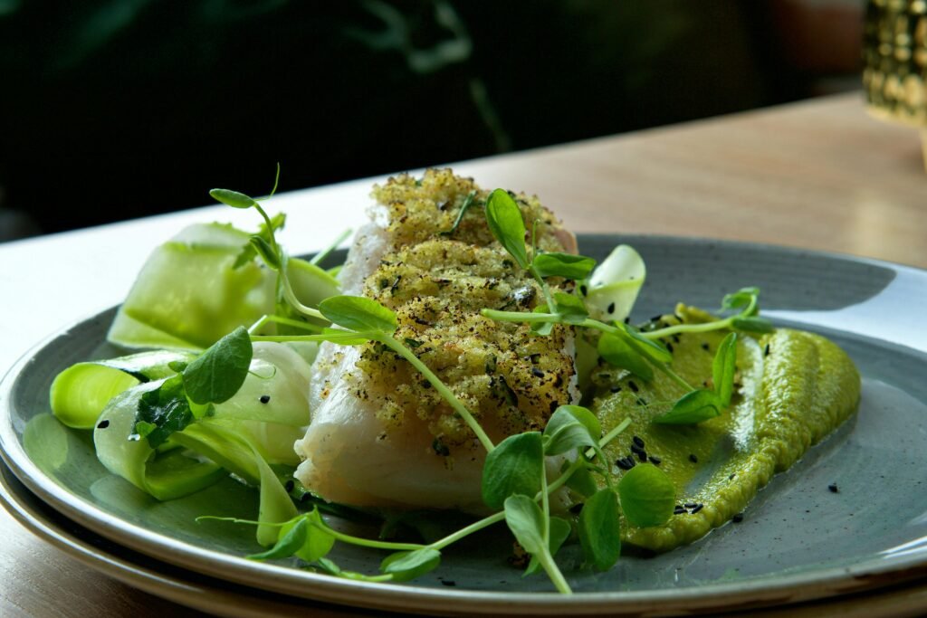 Free stock photo of cod, cooking, fennel